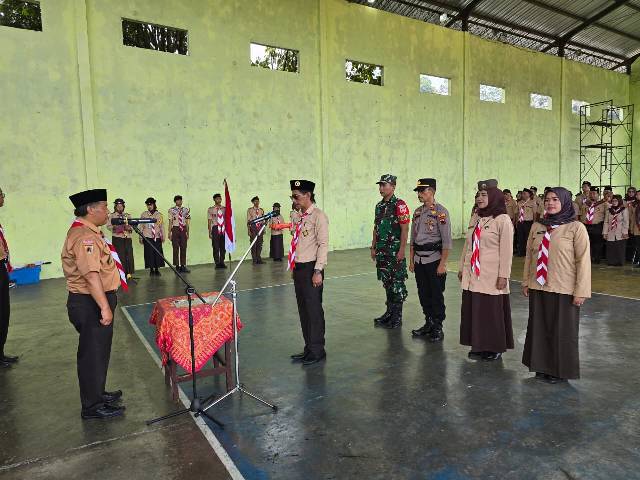 Upacara Lanjutan HUT Pramuka ke - 64